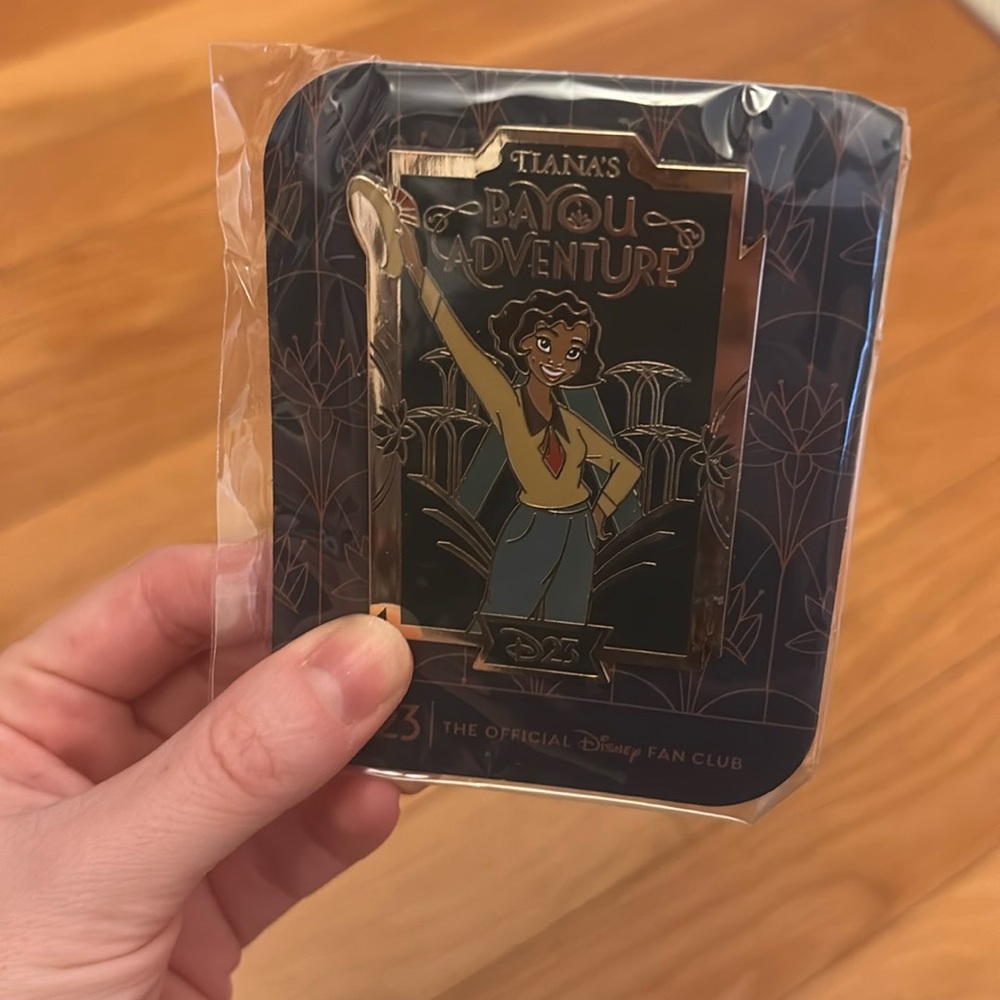 Tiana Bayou Adventure D23 Pin